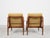 Mid-Century Modern Midcentury Danish Easy Chairs in Teak attributed to Arne Vodder for Glostrup 1960s For Sale - Image 3 of 12