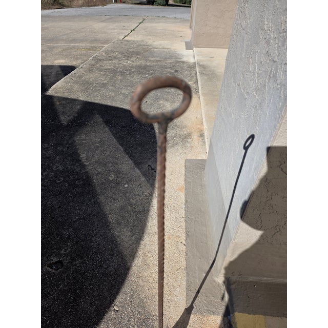 Vintage Branding Iron W or M For Sale - Image 4 of 8