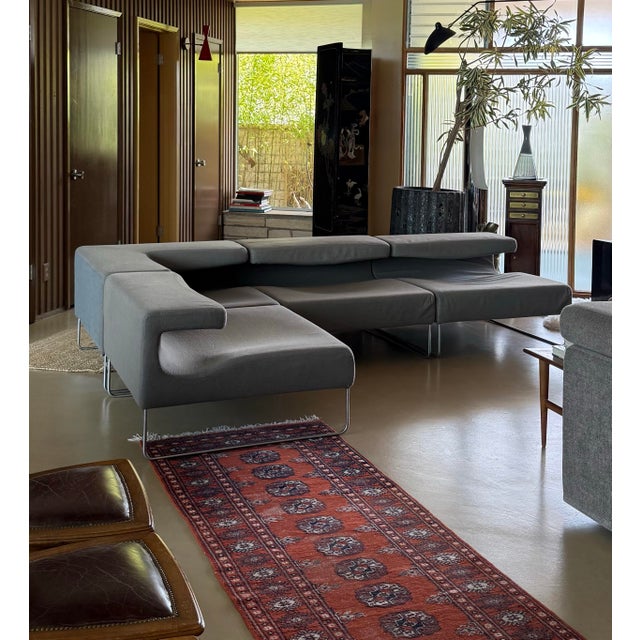 Modular Sectional “Lowseat” Sofa by Patricia Urquiola for Moroso, Circa 2000 For Sale - Image 9 of 12