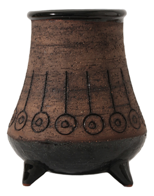 Ceramic Vase on Legs by Eke Bjerén for Gabriel Keramik, Sweden, 1960s