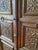 Rustic Haveli Brass Door Armoire Cabinet For Sale - Image 10 of 14