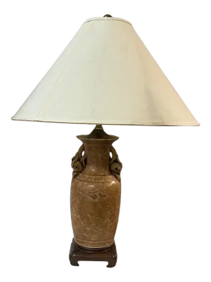 Vintage Showroom Hand Painted Speer Table Lamp