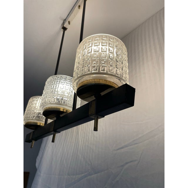 Metal Ceiling Lamp from Esc Zukov, Former Czechoslovakia, 1960s For Sale - Image 7 of 9