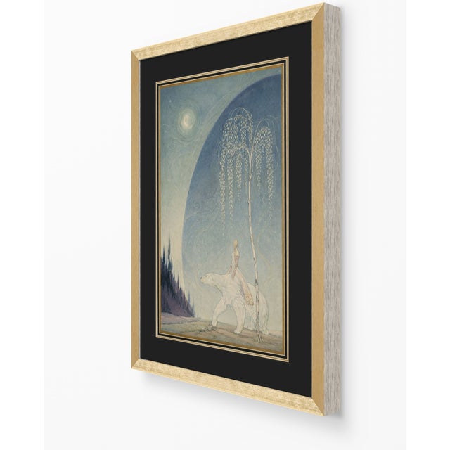 Atelier Aria Lumae Midnight Fables Symbolist Golden Age Illustration Prints Set of 6 For Sale - Image 12 of 17