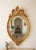 1910s Antique French Louis XV Oval Gilt Mirror, 1913 For Sale - Image 5 of 15
