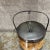 Mid-Century Modern Italian Olive Burl Wood Silver Chrome Ice Bucket Italy For Sale - Image 10 of 14