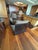 Wood Contemporary Donghia Black and Gray Armchairs, a Pair For Sale - Image 7 of 13