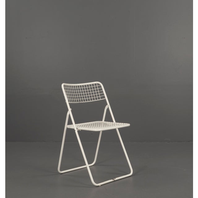 Vintage Ted Net Chairs by Niels Gammelgaard for Ikea, 1970s, Set of 4 For Sale - Image 6 of 18