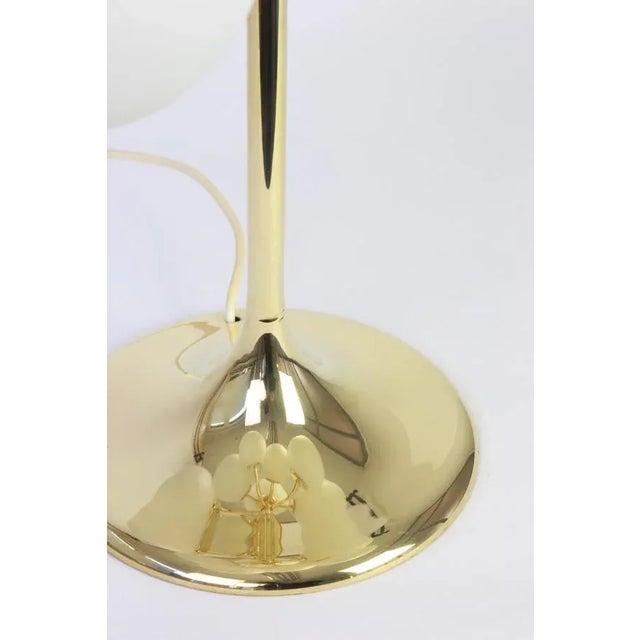 Atomic Brass Table Lamp, Switzerland, 1960s For Sale - Image 6 of 10