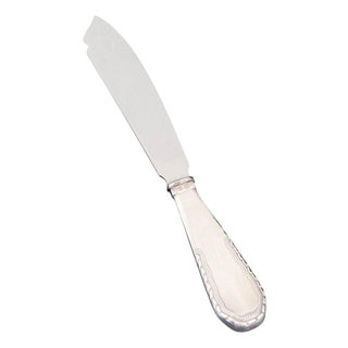 Cake Knife in Silver and Stainless Steel in Viking Pattern by Georg Jensen, 1930 For Sale