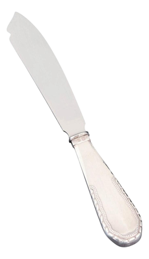 Cake Knife in Silver and Stainless Steel in Viking Pattern by Georg Jensen, 1930