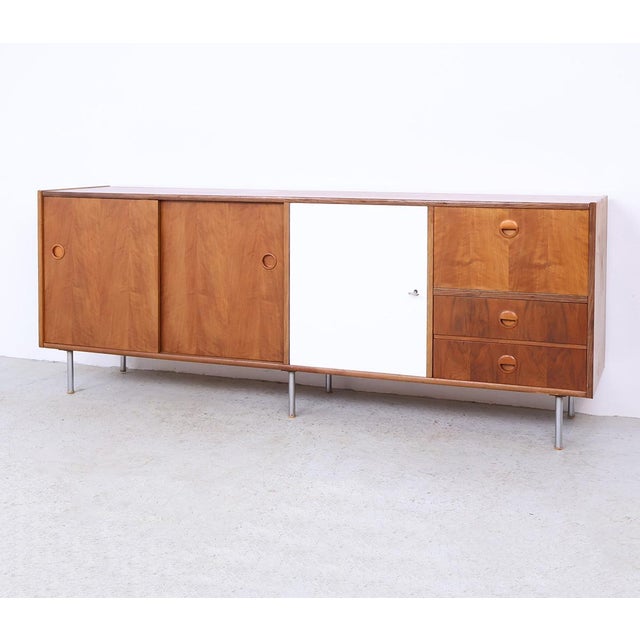1960s Vintage Walnut Sideboard by William Watting for Fristho, 1960s For Sale - Image 5 of 18