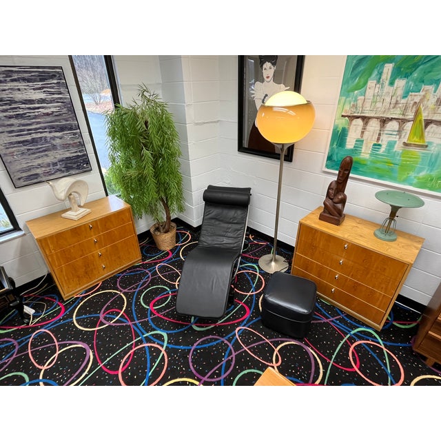 Brown Pair 1970s John Stuart Hickory Bachelors Chests or Large Nightstands For Sale - Image 8 of 15