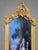 1980s French Louis XVI Gold Beech Fabric Wall Art For Sale - Image 9 of 10