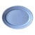 1940s Vernon Kilns Native California Pottery Melinda Platter Blue For Sale