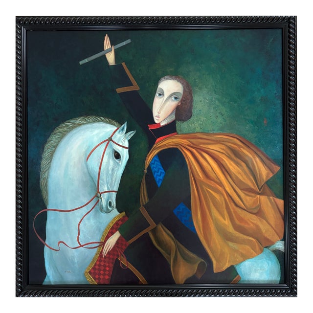 Sergey Smirnov — Peter the Great, Limited Edition Giclee Mixed Media Print on Canvas For Sale