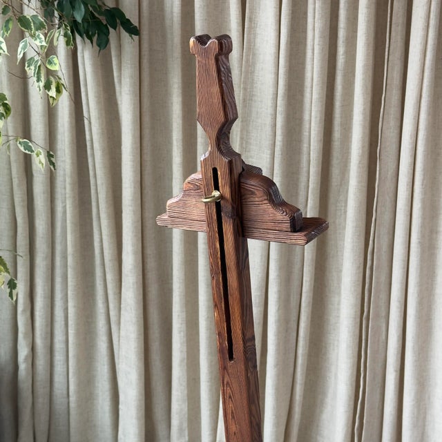 1970s Witco Carved Wood Artist's Easel For Sale - Image 11 of 12