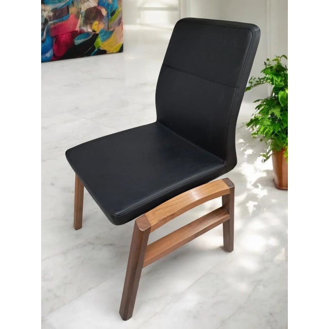 Vintage Desk Chair in Leather by Sven Christiansen, 1990s For Sale - Image 12 of 17