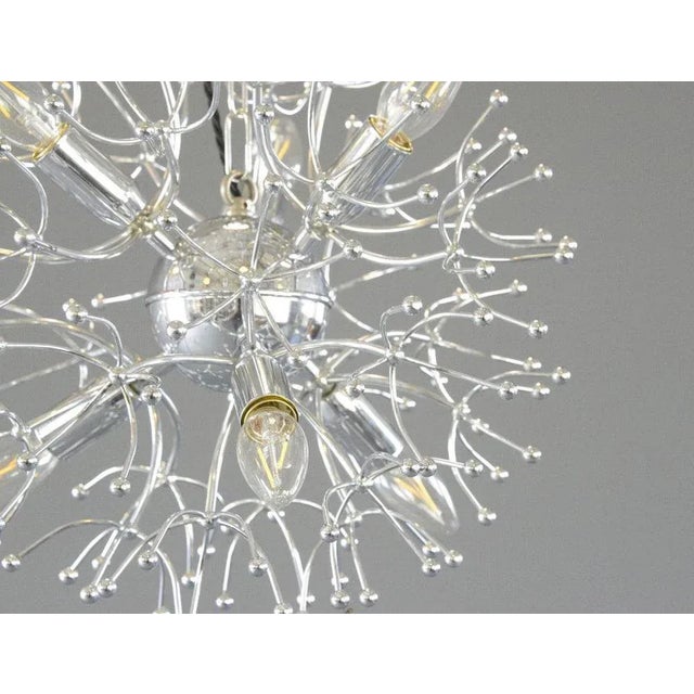 1960s Mid-Century Modern Sputnik Pendant Light by Sciolari, 1960s For Sale - Image 5 of 12