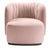 Feminine and glamorous, this armchair is a triumph of plush volumes that will create a cozy spot in a modern bedroom or...