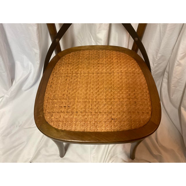 The "cross back" chair design, also known as the Xavier chair, gained popularity in the mid-19th century, particularly in...