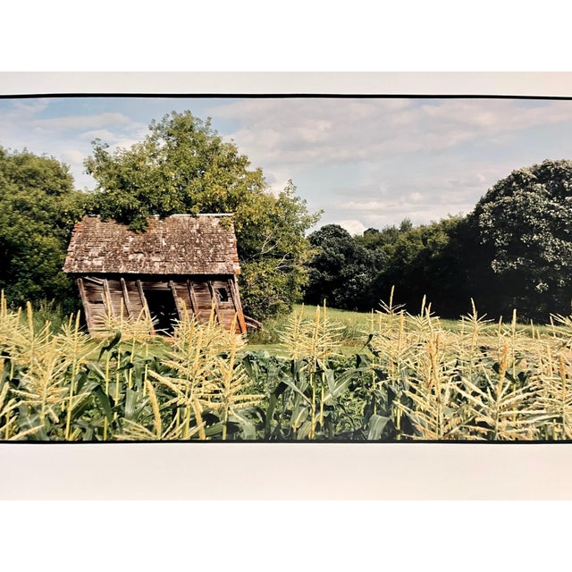 Maxwell Mackenzie, Farm, Summer Landscape, Large Panoramic Vintage Color Photograph Signed Photo, 1993 For Sale - Image 4 of 9