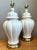 Vintage Crackle Glaze Ceramic Table Lamps - Pair For Sale In West Palm - Image 6 of 12