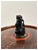 Japanese Mid 20th Century Ooak Japanese Yamanaka Lacquer, Round Box/Added Dragon/Ruby Gem For Sale - Image 3 of 11