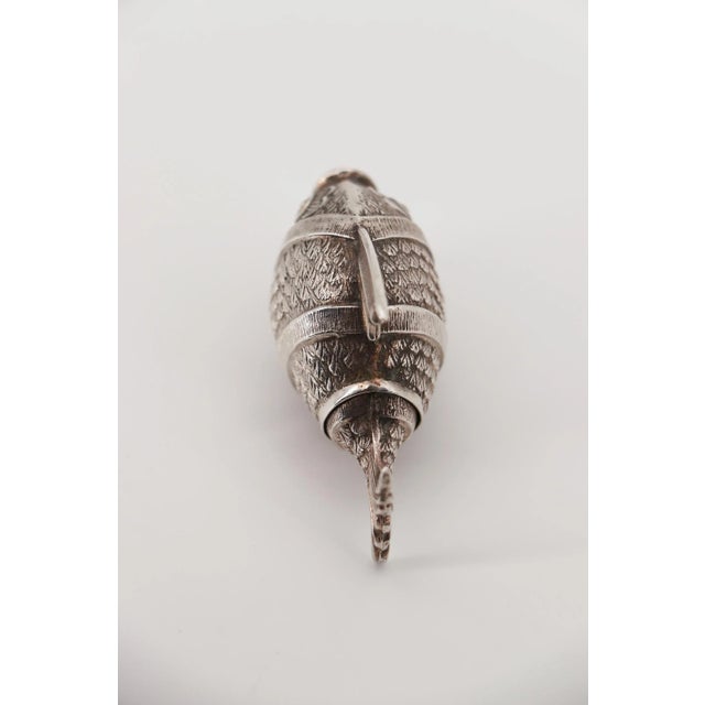 Silver 1900s Antique Silver Fish Salt Shaker For Sale - Image 8 of 12