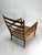 Mid-Century Sculptural Armchairs in Wood and Rope from Gio Ponti, Italy, 1940s, Set of 2 For Sale - Image 6 of 11