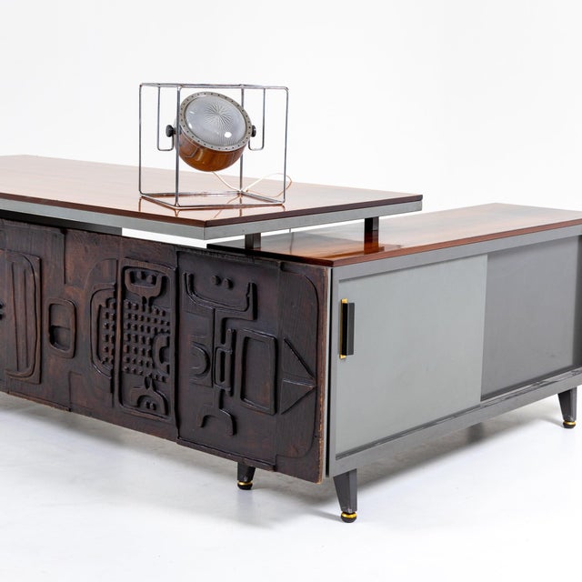 Nerone e Patuzzi Desk, Gruppo NP2, Italy Mid-20th century. For Sale - Image 9 of 14