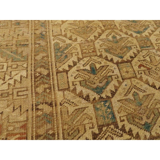 Early 20th Century Galerie Shabab Collection Early 20th Century Caucasian Shirvan Throw Rug For Sale - Image 5 of 9