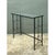 Vintage Iron and Glass Console Table For Sale - Image 4 of 12