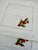 Linen Hemstiched Embroidered Cocktail Napkins, S/6 For Sale - Image 4 of 4