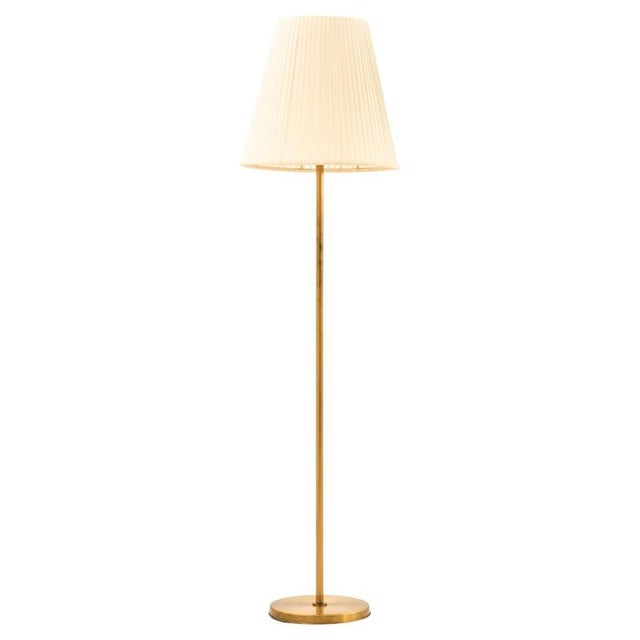 Floor Lamp in Brass and Glass from Bergboms, 1950s For Sale - Image 9 of 9