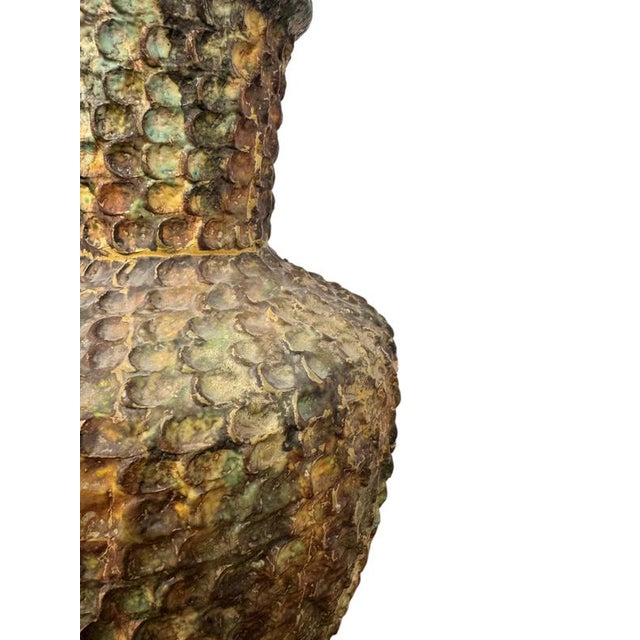 Contemporary Italian Artisanal Ceramic Vessel For Sale - Image 3 of 5