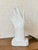 Plastic Mid 20th Century French White Fiberglass Sculpture of a Hand in the Style of Rodin For Sale - Image 7 of 7