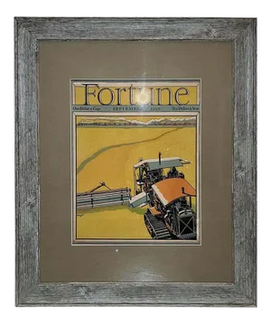 Art Deco Fortune Magazine Cover, September 1930
