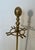 Neoclassical Style Brass Pineapple Fireplace Tools in the Style of Maison Baguès For Sale - Image 12 of 12