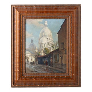 European School Artist, Paris-Montmartre, Oil Painting For Sale
