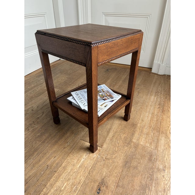 Dutch Art Deco Two-Tier Side Table, 1920s For Sale - Image 17 of 17