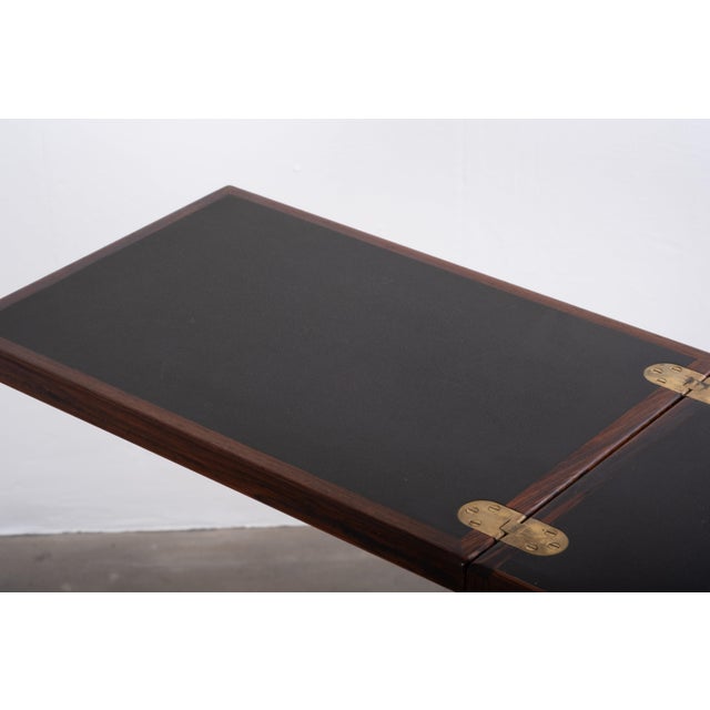 Black Danish Captains Bar by Reno Wahl Iversen for Dyrlund, 1960s For Sale - Image 8 of 14