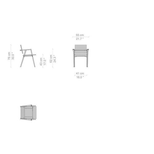 Luisa Chair in American Walnut and Fabric by Franco Albini for Cassina For Sale - Image 10 of 11