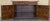 Wood 19th Spanish Baroque Carved Walnut Tuscan Three Drawers Credenza or Buffet For Sale - Image 7 of 18