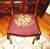 Mid 19th Century Antique Empire Flame Mahogany Accent Chair With Needlepoint Seat For Sale - Image 4 of 8