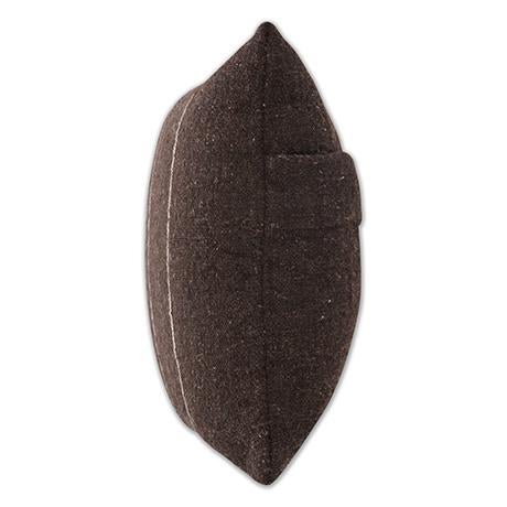 Traditional Matsyo Desi Natural Color Wool Pillow Cover For Sale - Image 3 of 5