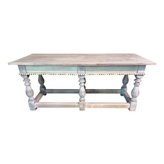 Bleached Console Table, 1870s For Sale