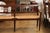 19th Century Italian 19th Walnut Bench with Carved Splats, Rush Seat and Tapered Legs For Sale - Image 5 of 12