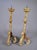 Pair of 19th Century Venetian Parcel Gilt and Painted Rococo Style Candlesticks For Sale - Image 12 of 18