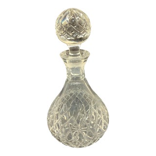 Mid 20th Century Waterford Crystal Spirit Whiskey Decanter For Sale
